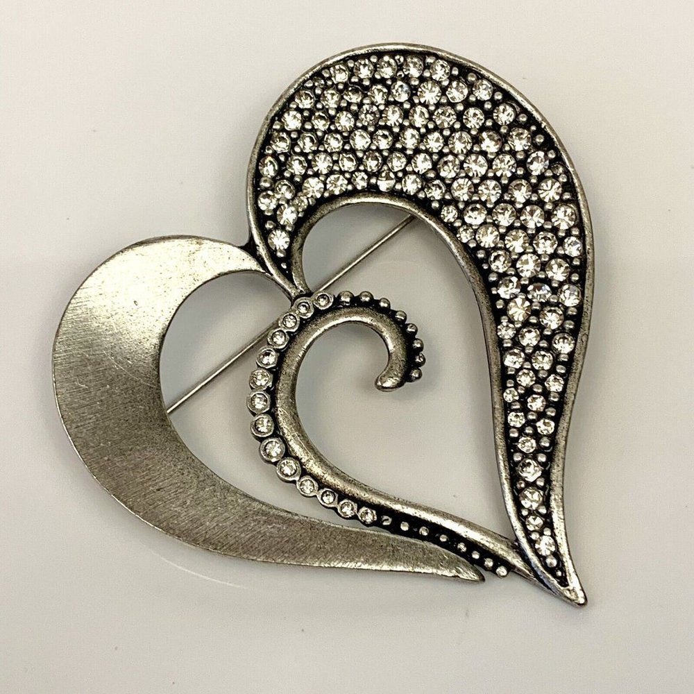 Chico's Silver Heart Pendant Dated 2010 - Picture 2 of 4